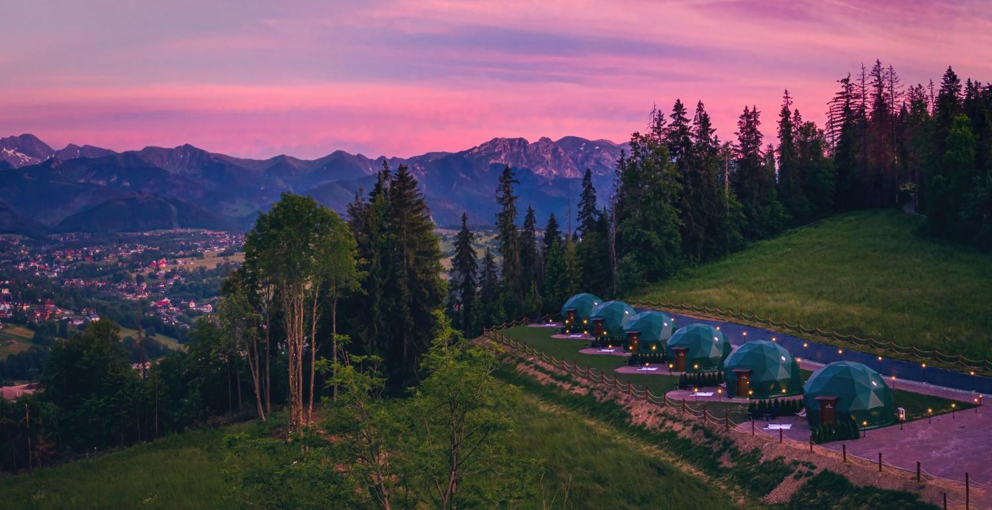 Hotel Peak Glamp & Jacuzzi Zakopane Exterior foto