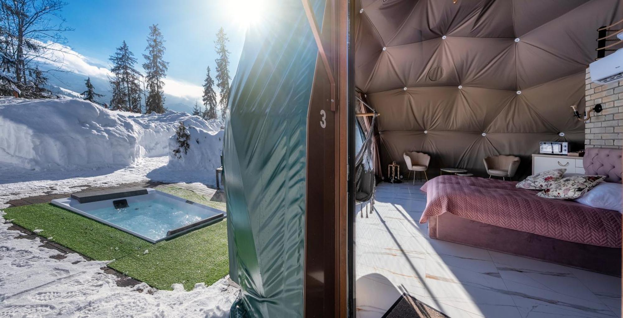 Hotel Peak Glamp & Jacuzzi Zakopane Exterior foto