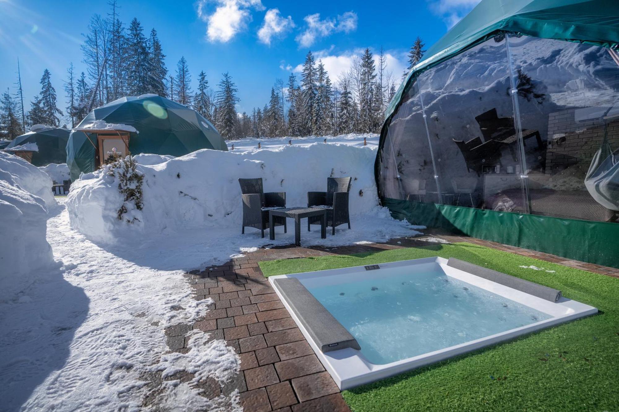Hotel Peak Glamp & Jacuzzi Zakopane Exterior foto