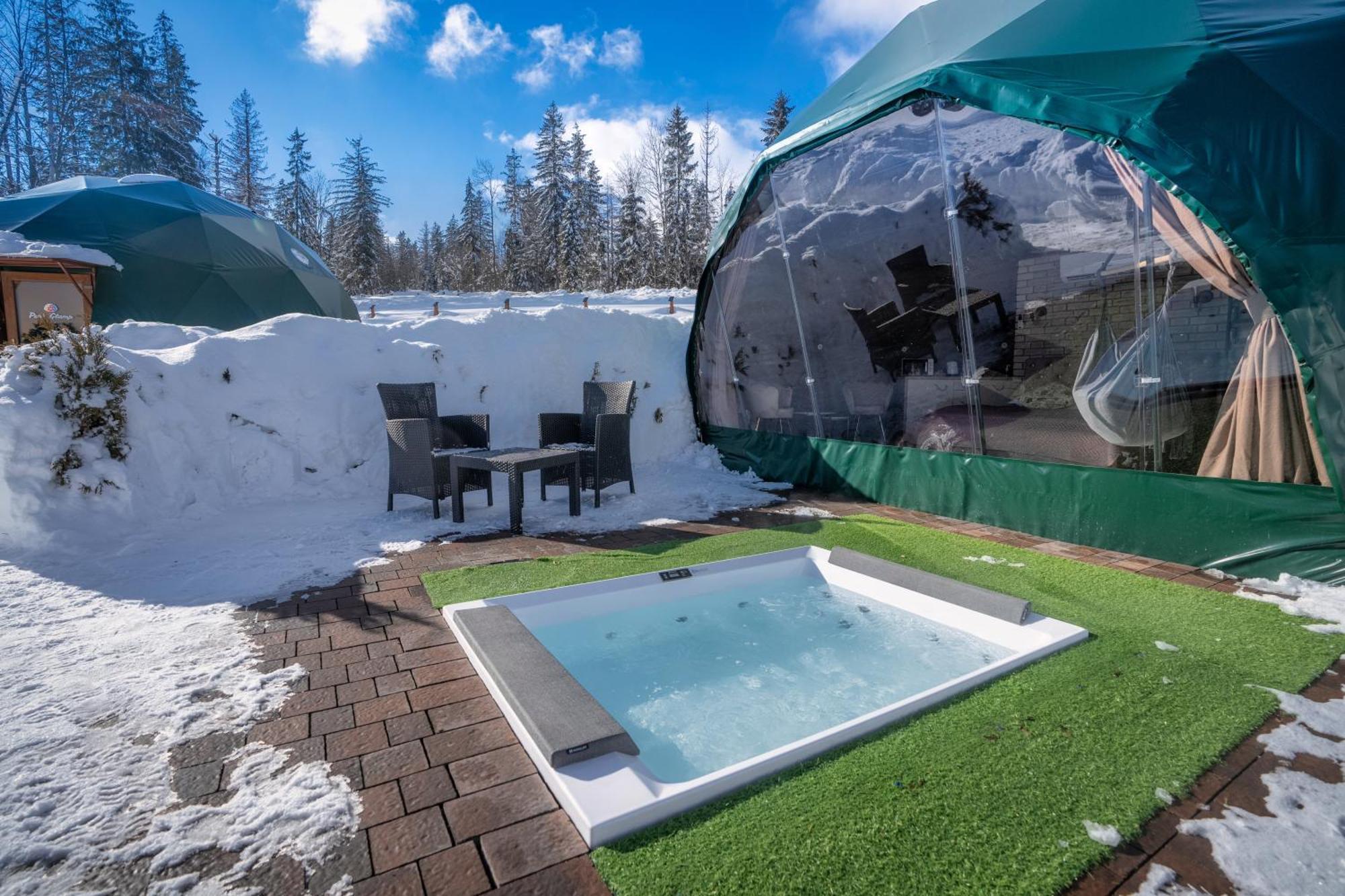 Hotel Peak Glamp & Jacuzzi Zakopane Exterior foto