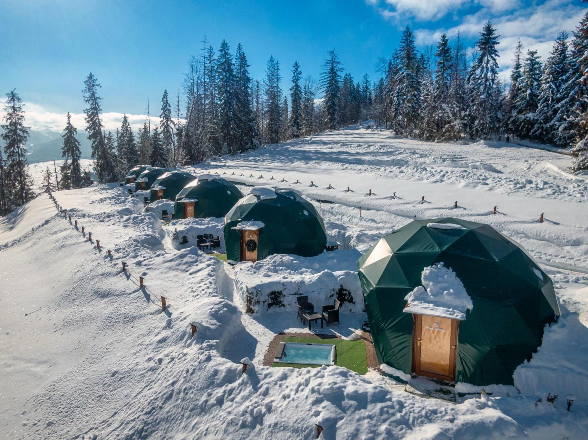 Hotel Peak Glamp & Jacuzzi Zakopane Exterior foto