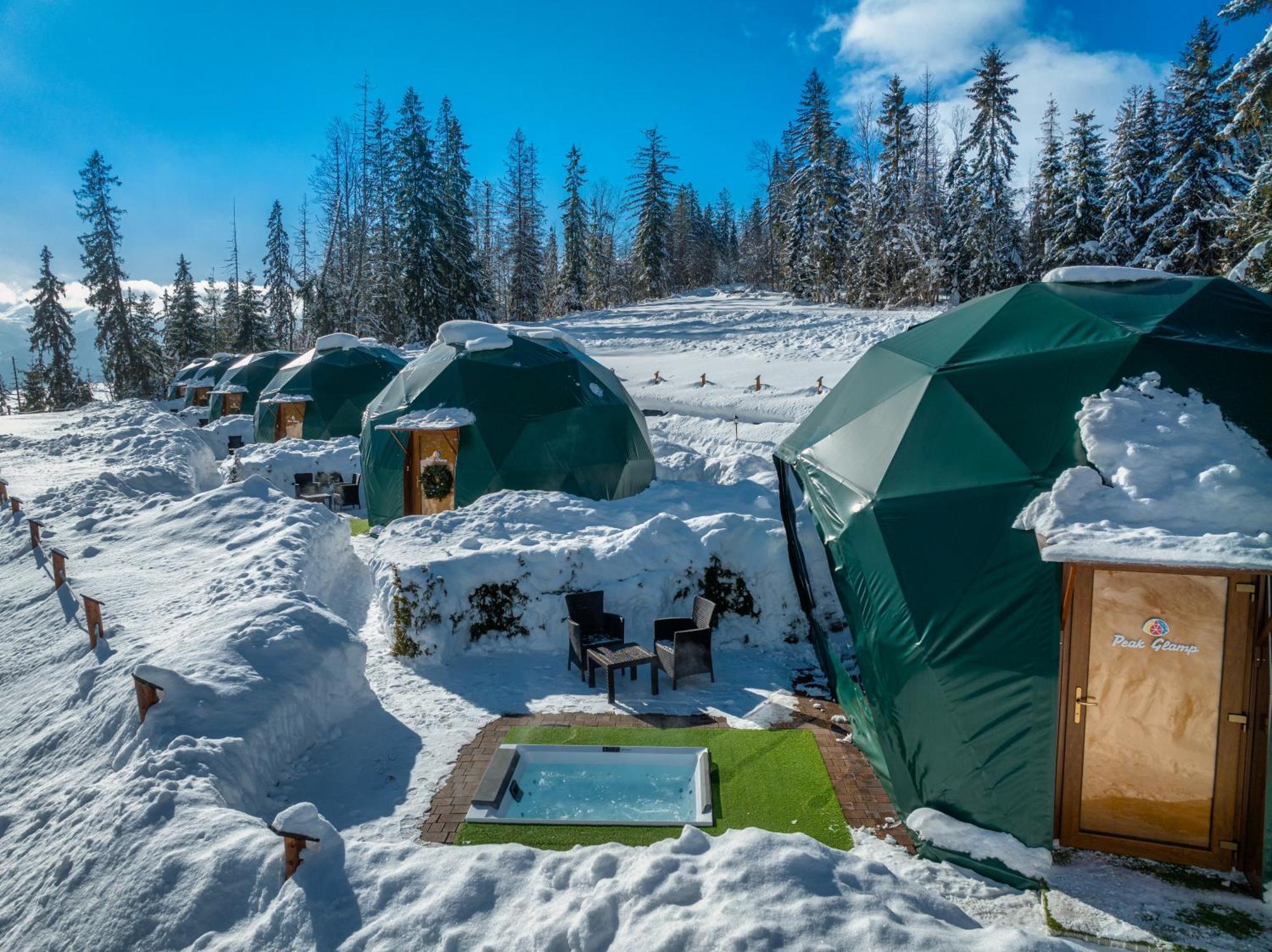 Hotel Peak Glamp & Jacuzzi Zakopane Exterior foto